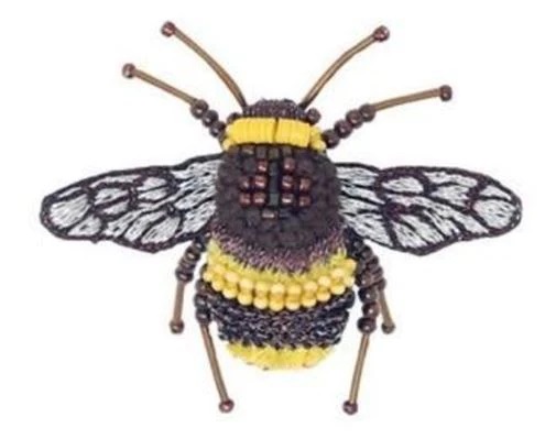 Bumblebee Brooch Pin